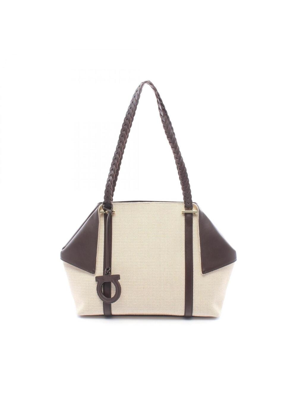 Salvatore Ferragamo Braided Handle Tote #350103S12B